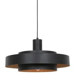 Anne Light & Home Hanglamp Flinter Zwart/Goud