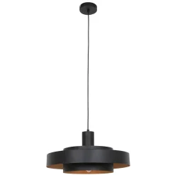 Anne Light & Home Hanglamp Flinter Zwart/Goud
