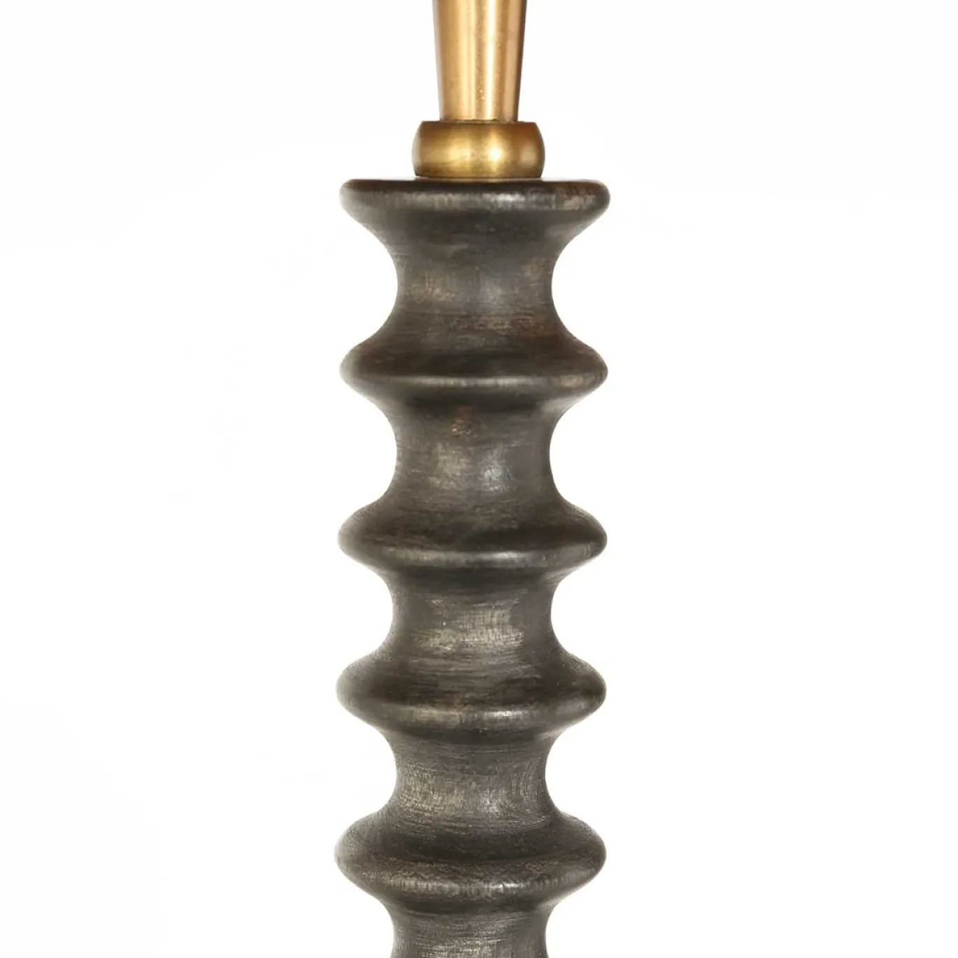 Anne Light & Home Lampvoet Bois Bol Hout Zwart