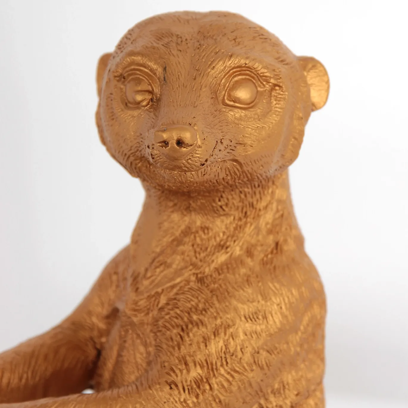 Anne Light & Home Tafellamp Animaux Stokstaartje Velours Taupe