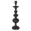 Anne Light & Home Tafellamp Lyons Kandelaar Hout Zwart 54cm