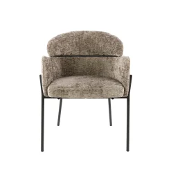 Armstoel Curva Hoven Champagne - Giga Meubel