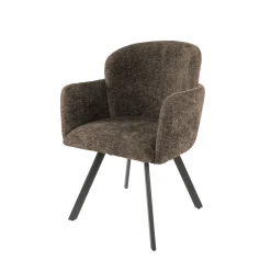 Armstoel Embrace Draaibaar Hoven Taupe - Giga Meubel
