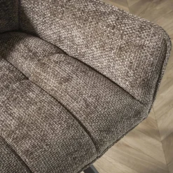 Armstoel Lounge Rich Taupe - Giga Meubel