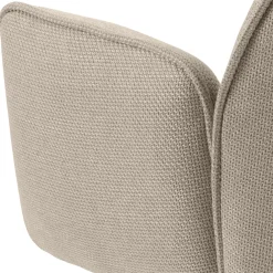 Armstoel Lugo Beige Draaibaar - Giga Living