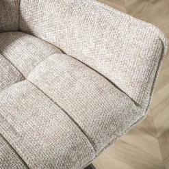 Armstoel Pull Draaibaar Rich Zand - Giga Meubel