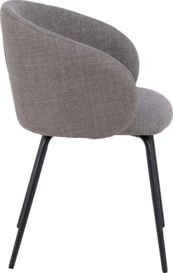 Armstoel Skive Lichtgrijs - Giga Living
