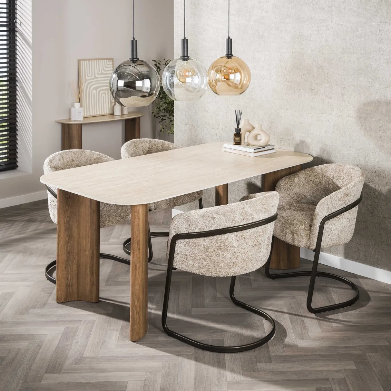 Armstoel Sway Alura Zand - Giga Meubel