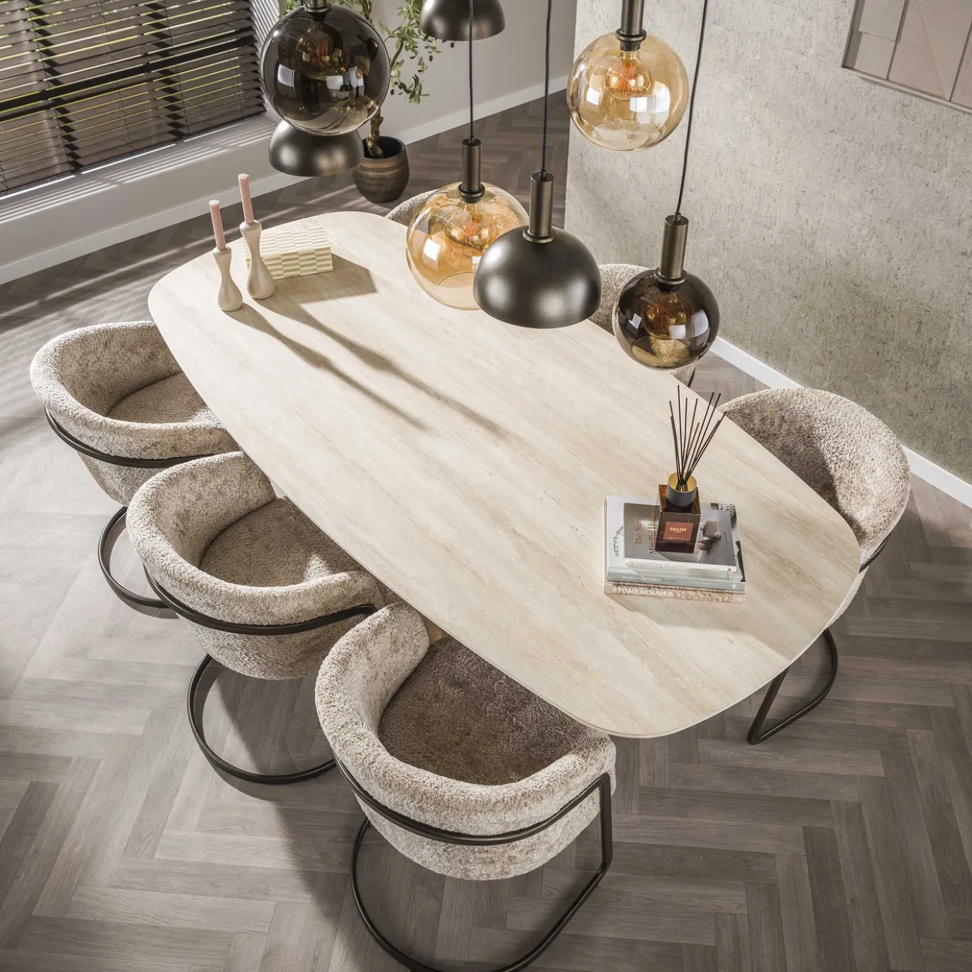 Armstoel Sway Alura Zand - Giga Meubel