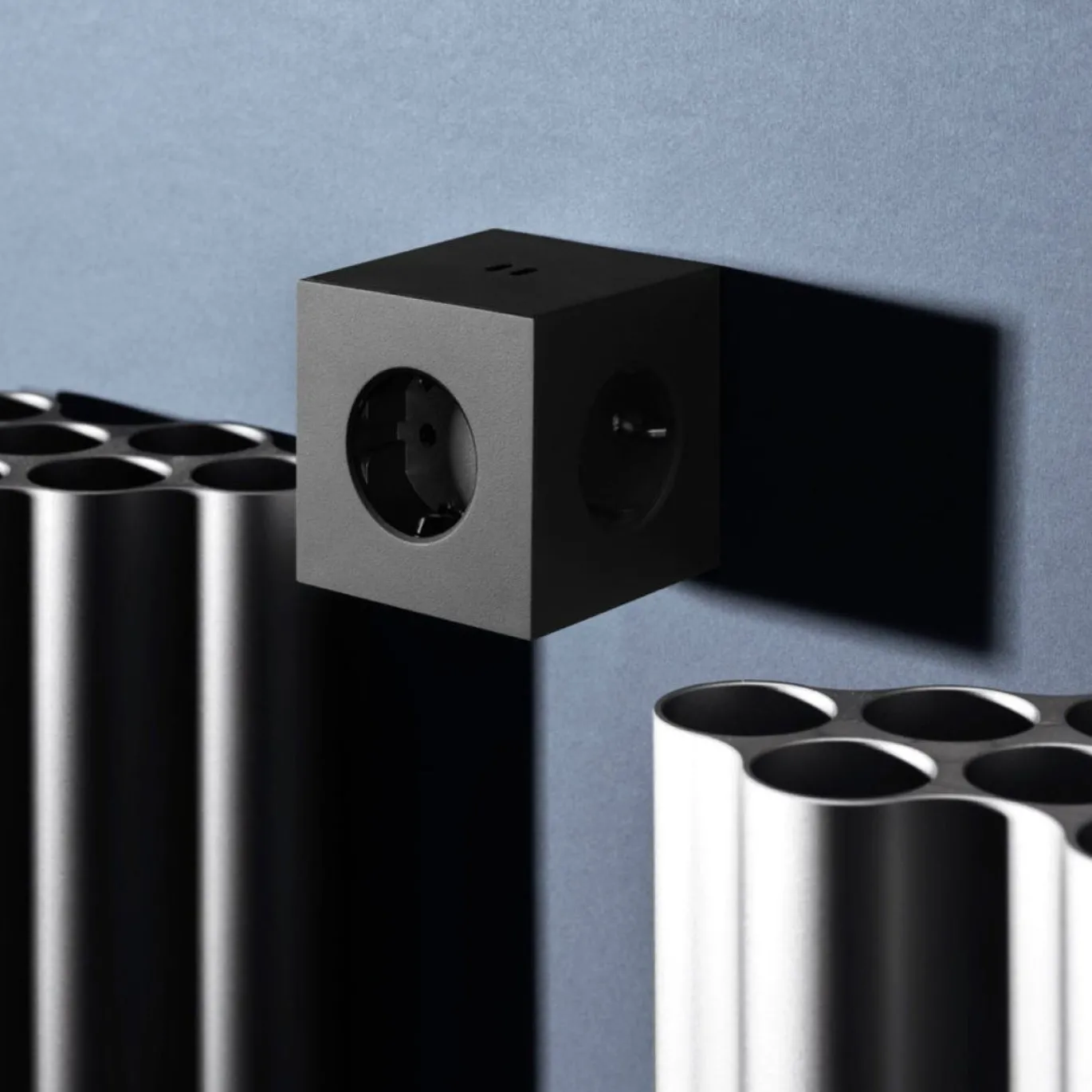 Avolt Stekkerdoos Square 2 - USB-C Stockholm Black