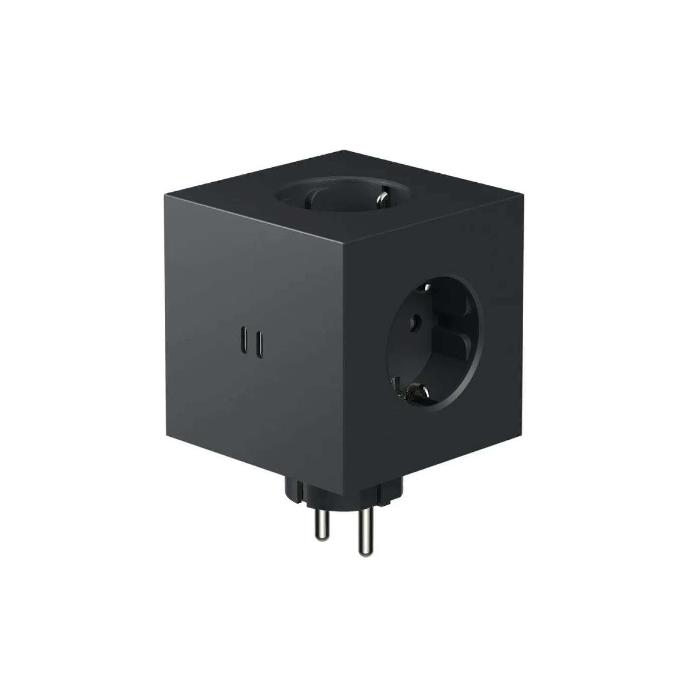 Avolt Stekkerdoos Square 2 - USB-C Stockholm Black
