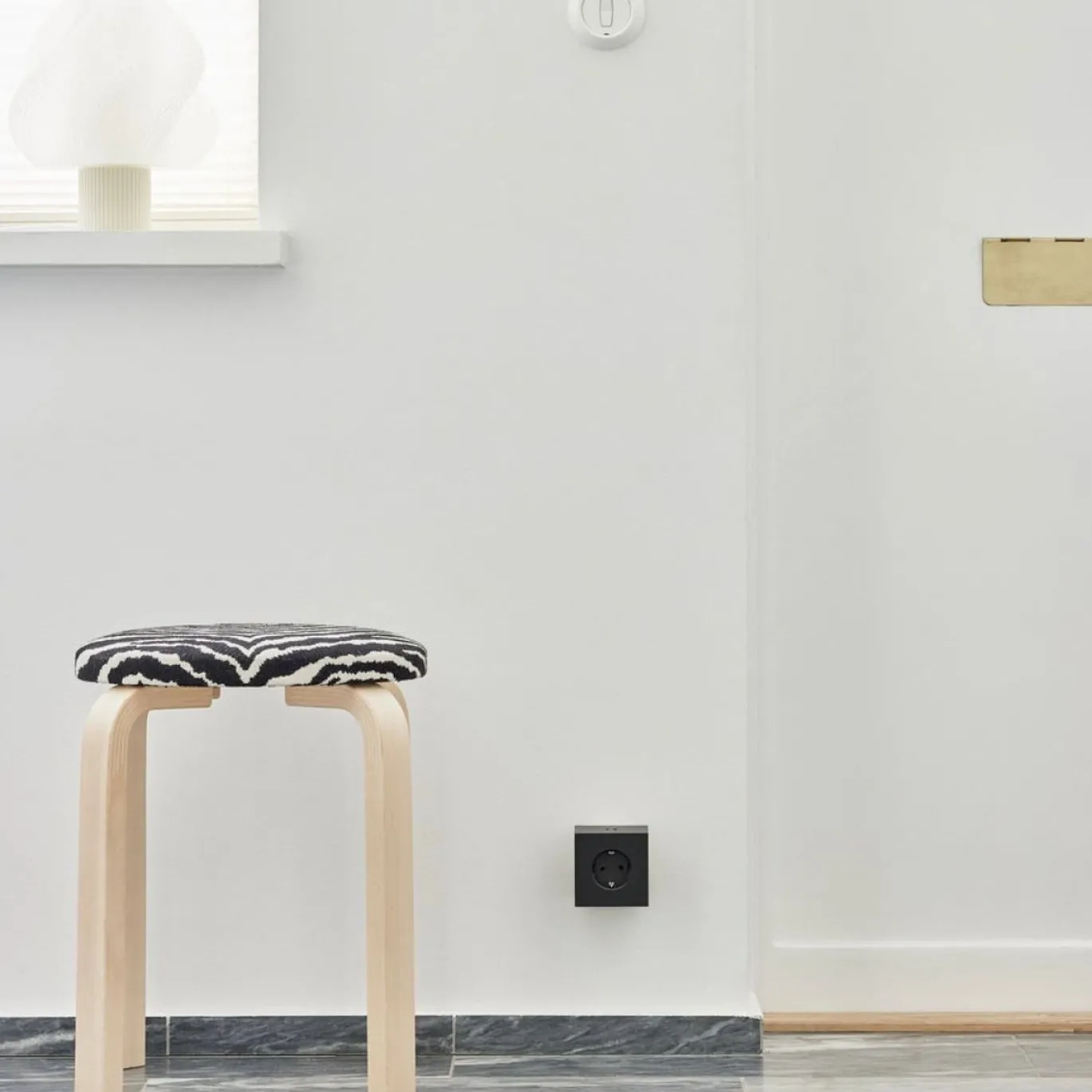 Avolt Stekkerdoos Square 2 - USB-C Stockholm Black