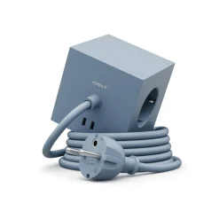 Avolt Stekkerdoos Square 1 - USB-C 1,8m Shark Blue