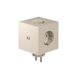 Avolt Stekkerdoos Square 2 - USB-C Nomad Sand