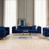Bank Como 2-Zits Blauw
