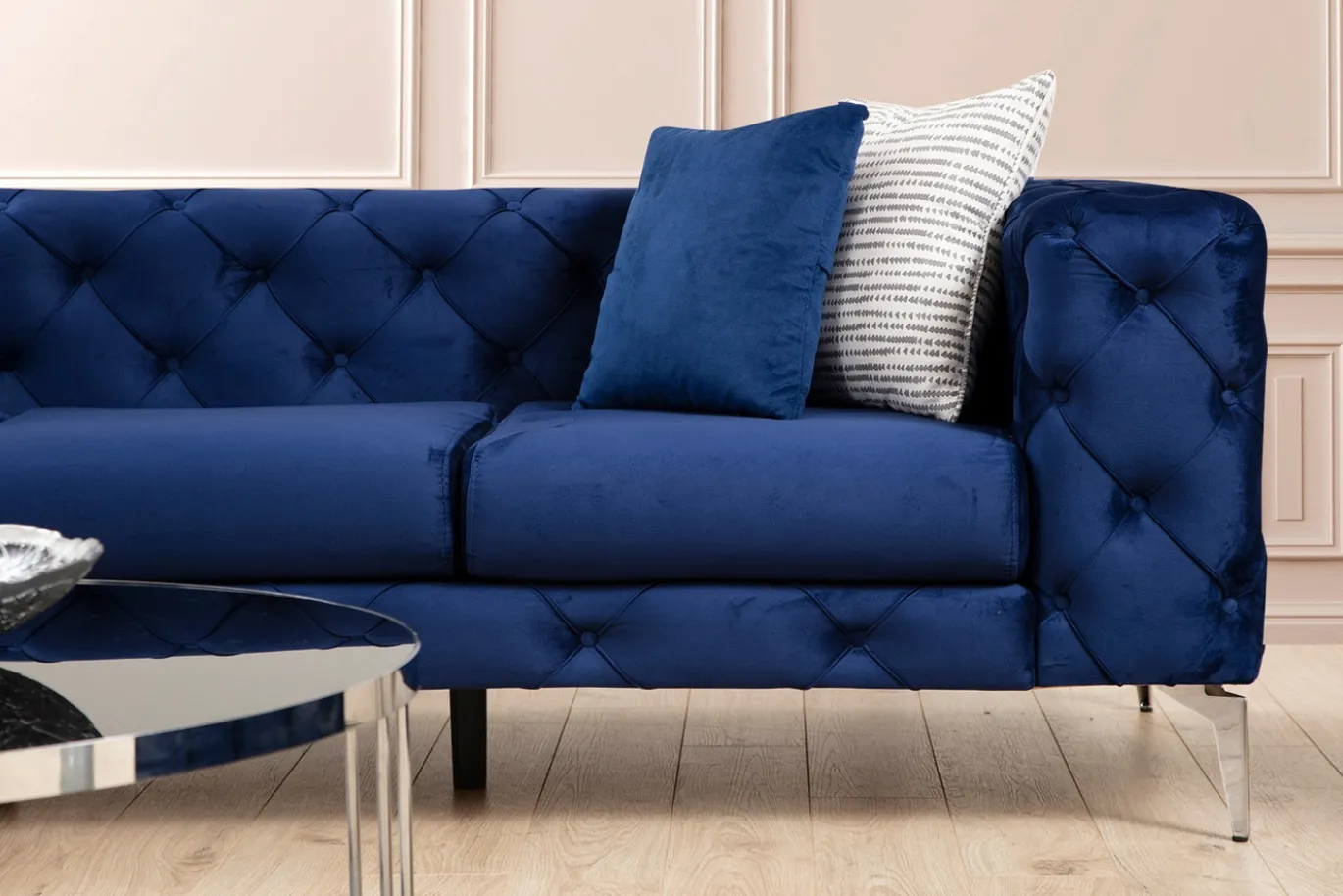 Bank Como 2-Zits Blauw