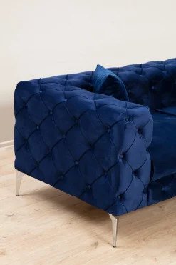 Bank Como 2-Zits Blauw