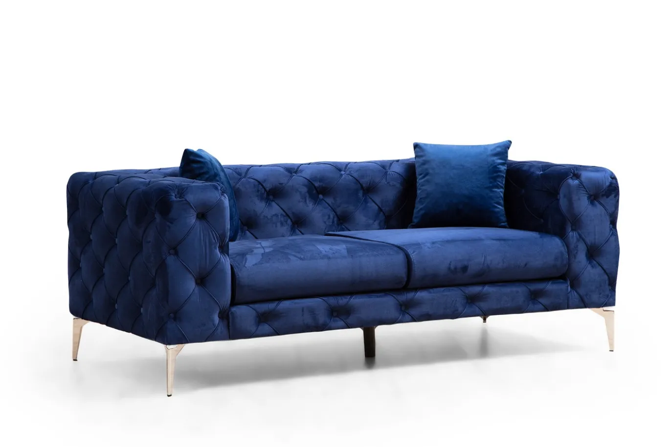 Bank Como 2-Zits Blauw