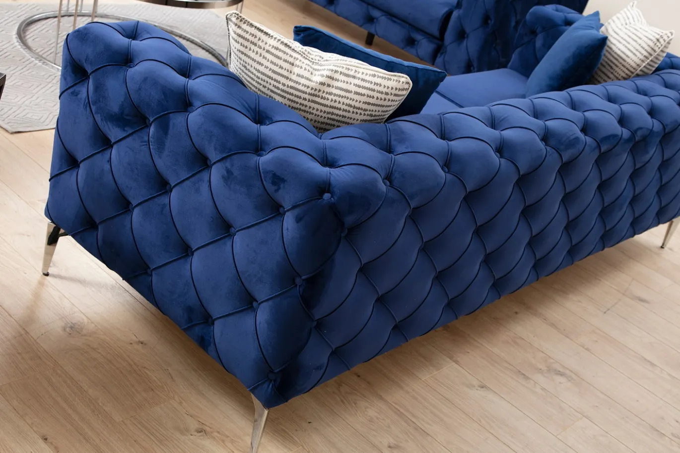 Bank Como 2-Zits Blauw