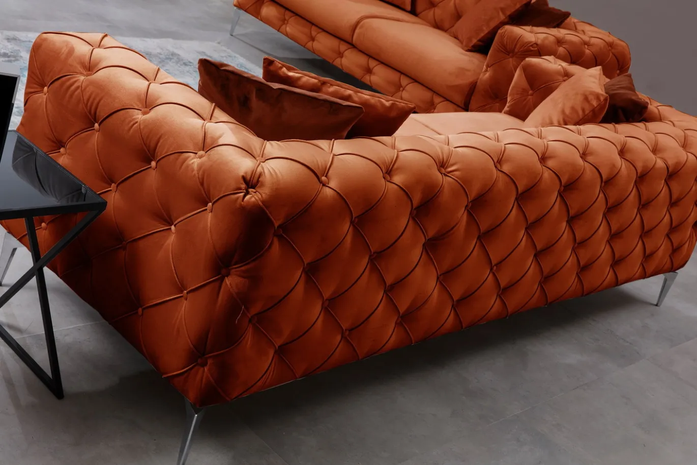 Bank Como 2-Zits Oranje