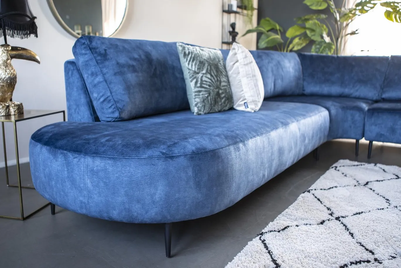 Bank Danique Thalys Blauw