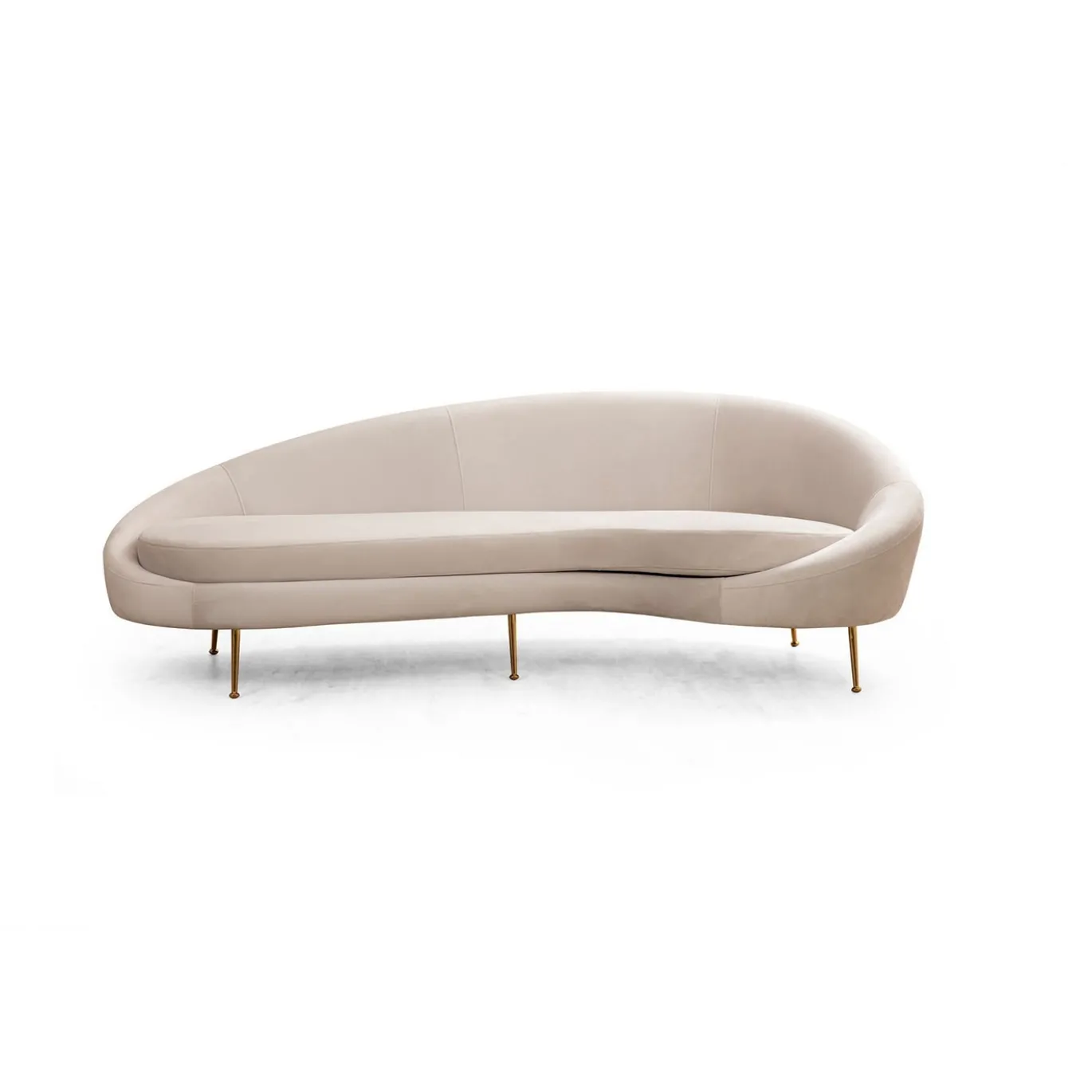 Bank Eses 3-Zits Beige Rechts