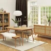 Bankje Barrali Naturel Eiken 150cm - Giga Living