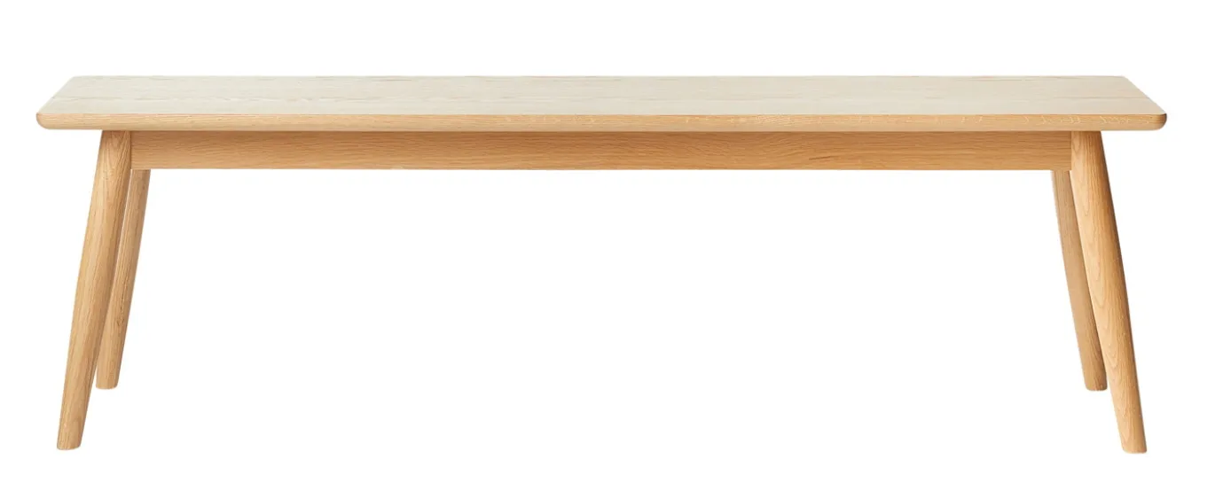 Bankje Barrali Naturel Eiken 150cm - Giga Living