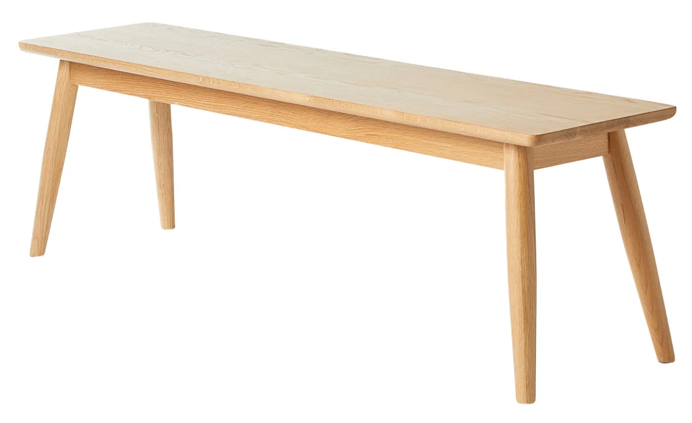Bankje Barrali Naturel Eiken 150cm - Giga Living