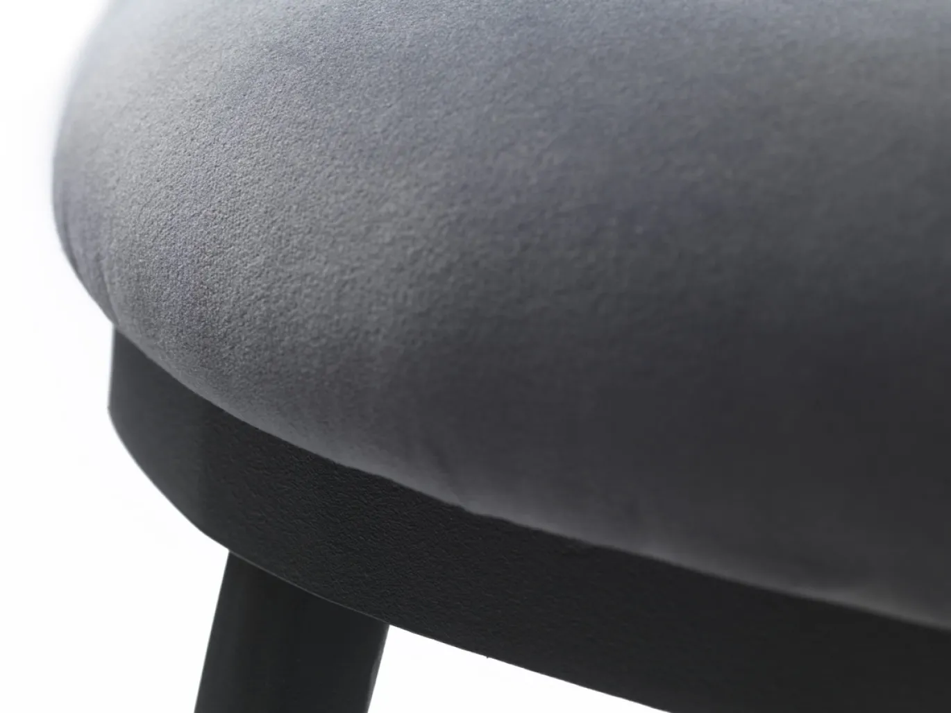 Bankje Gain 140 cm Steel Grijs Velvet - Giga Living