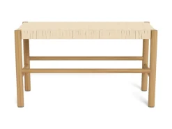 Bankje Marijn Naturel 80cm - Giga Living