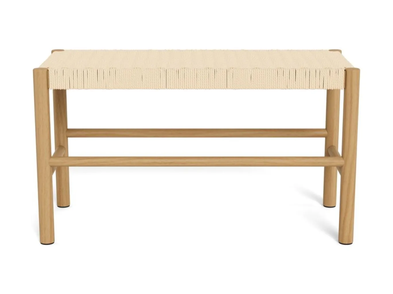 Bankje Marijn Naturel 80cm - Giga Living