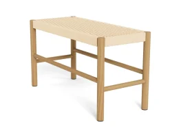 Bankje Marijn Naturel 80cm - Giga Living
