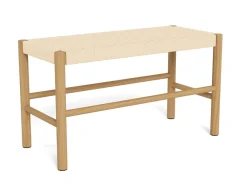 Bankje Marijn Naturel 80cm - Giga Living