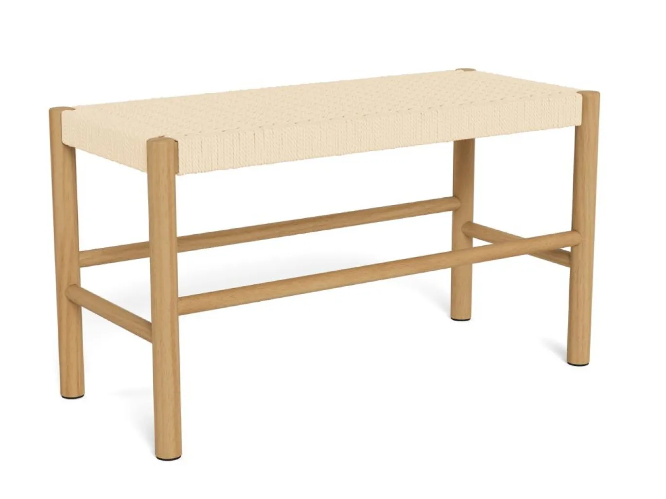Bankje Marijn Naturel 80cm - Giga Living