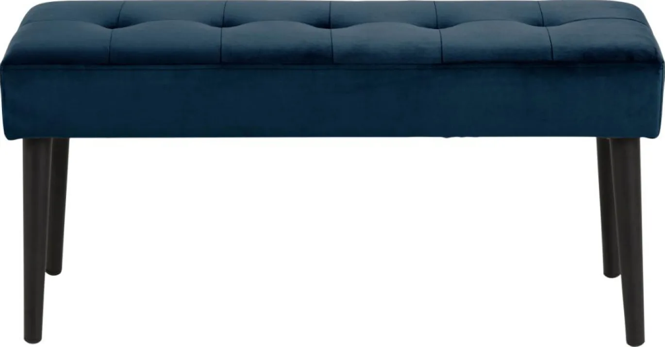 Bankje Odin Navy Blauw 95cm - Giga Living