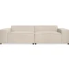 Bank Lara 3-Zits Linnen Beige - Giga Meubel