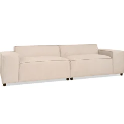 Bank Lara 3-Zits Stof Beige - Giga Meubel