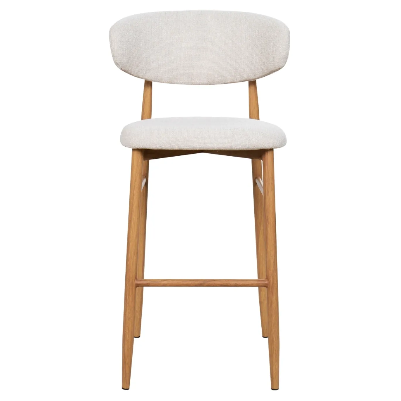 Barkruk Alexia Beige/Naturel - Giga Meubel