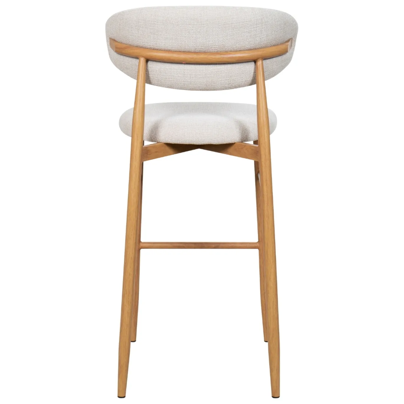 Barkruk Alexia Beige/Naturel - Giga Meubel