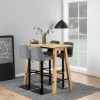 Barkruk Asmund Antraciet Preston - Giga Living