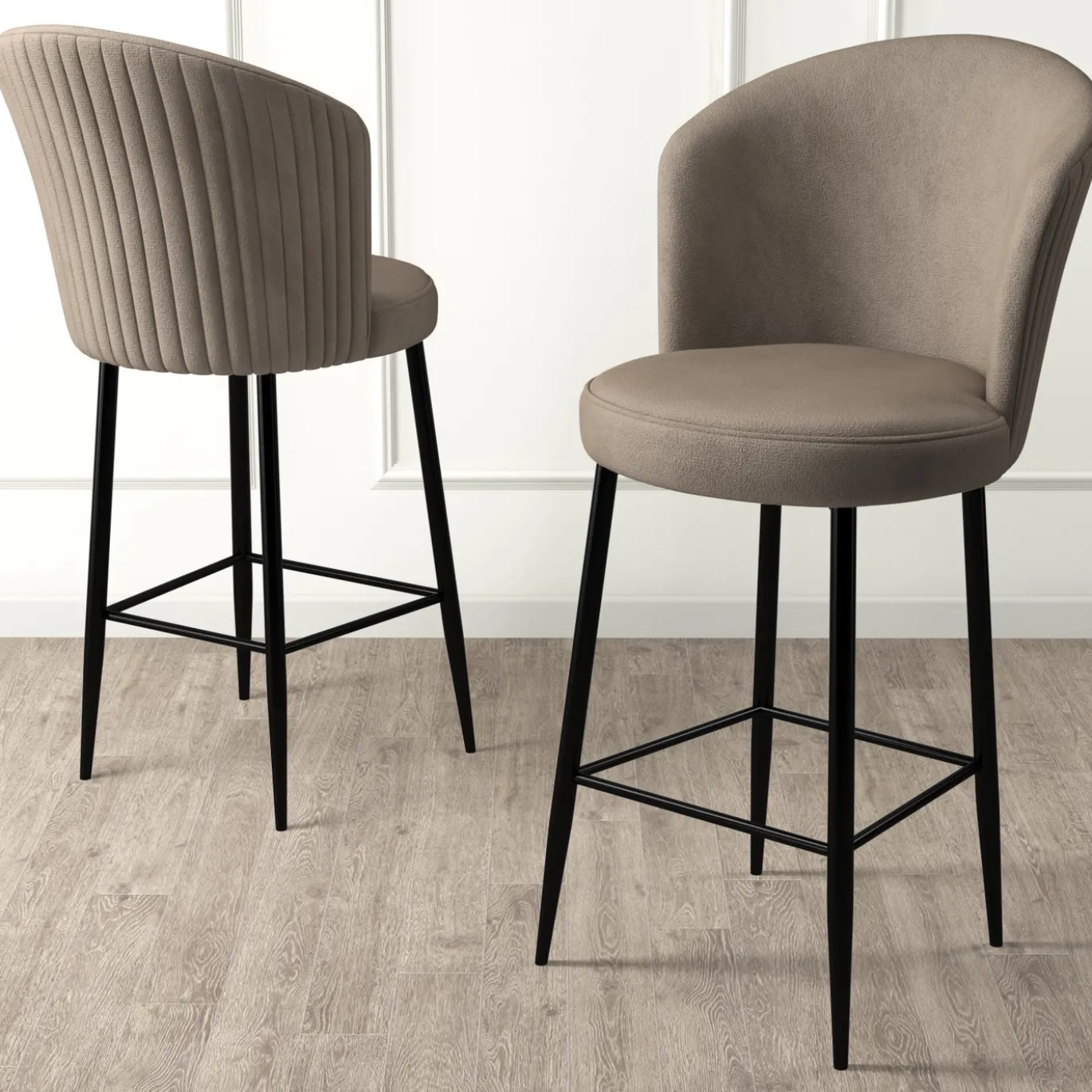 Barkruk Fora Cappuccino Set van 4