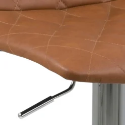 Barkruk Framsta Bruin Pu Dove - Giga Living