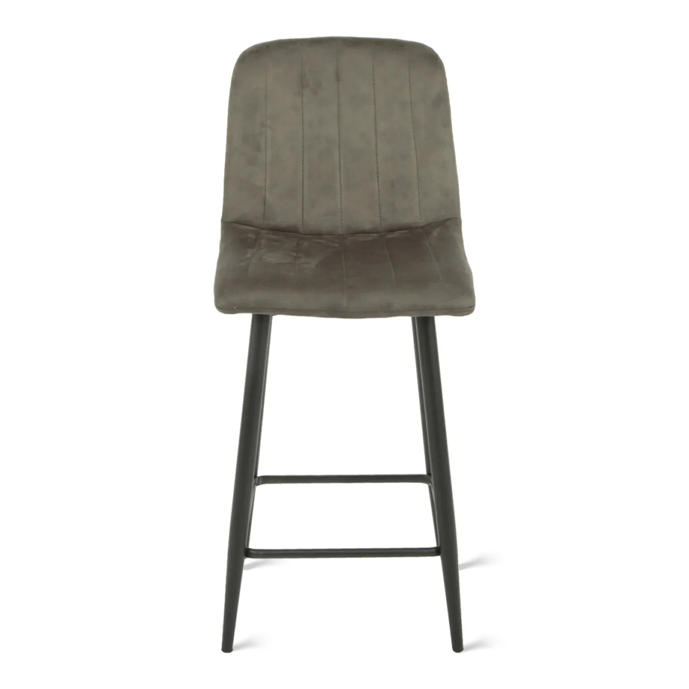 Barkruk Jax Microleder Antraciet - Giga Meubel