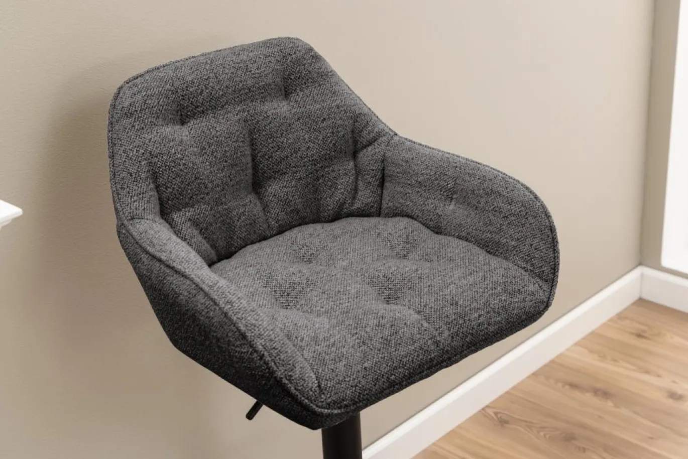 Barkruk Kelly Monza Antraciet - Giga Living