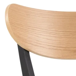 Barkruk Maughold Naturel Eiken Veneer - Giga Living