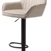 Barkruk Nolan Stribe Zand/Zwart - Giga Living