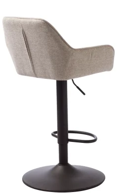 Barkruk Nolan Stribe Zand/Zwart - Giga Living