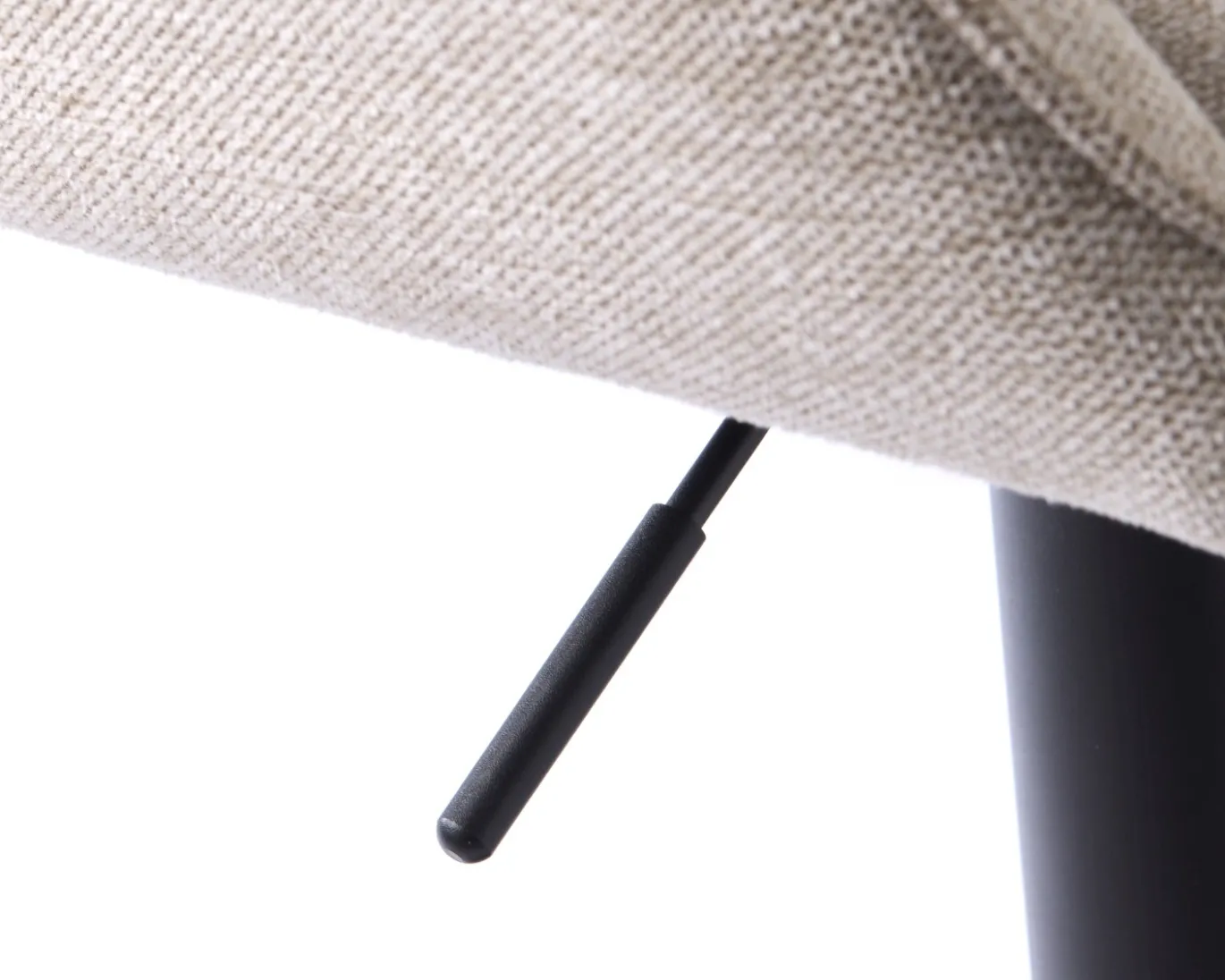 Barkruk Nolan Stribe Zand/Zwart - Giga Living