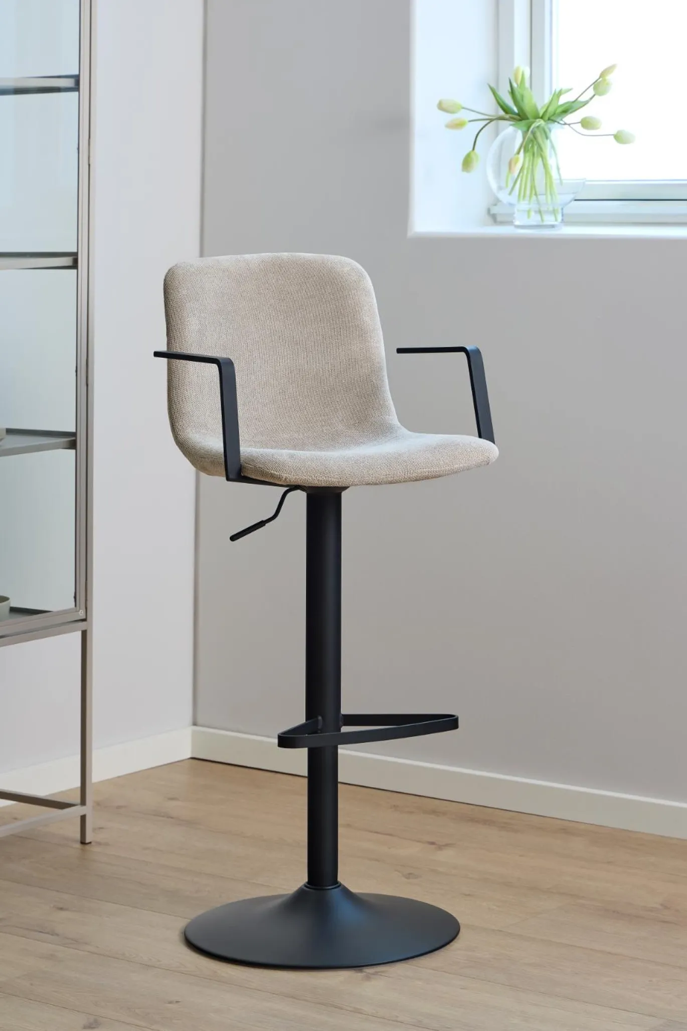 Barkruk Selvik Beige Caso - Giga Living